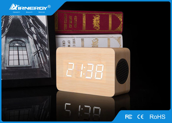 Draadloze Retro Houten Draagbare Bluetooth-Sprekers 3D Dubbele Luide Spreker