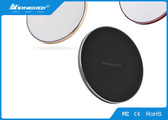 De ronde & Vierkante Draadloze Snelle Lader van 5V 9V/Draadloze Ladende het Stootkussenzwarte van Qi
