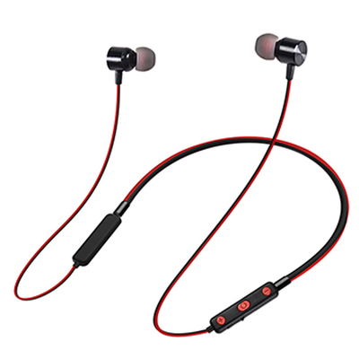 55mah van het de Oortelefoonsv4.2 Halsboord van batterij de Draadloze Bluetooth van de de Hoofdtelefoonsport Draadloze Hoofdtelefoon